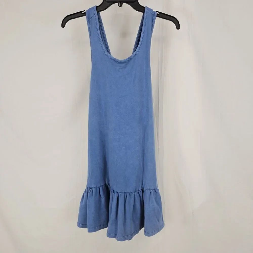 Mayoral Blue Sundress Tank Sleeveless Cover Up Girls Size 14